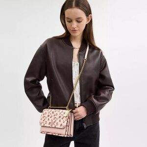 Coach Klare Crossbody Bag With Rose Print🌸